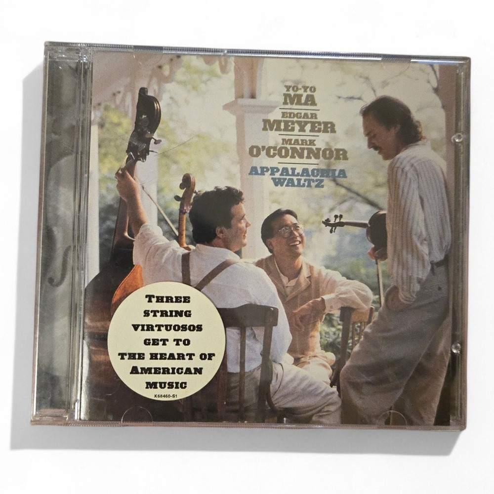 VTG Appalachia Waltz CD Album Sony Yo-Yo Ma Edgar Meyer Mark O'Connor 1996 USA‎
